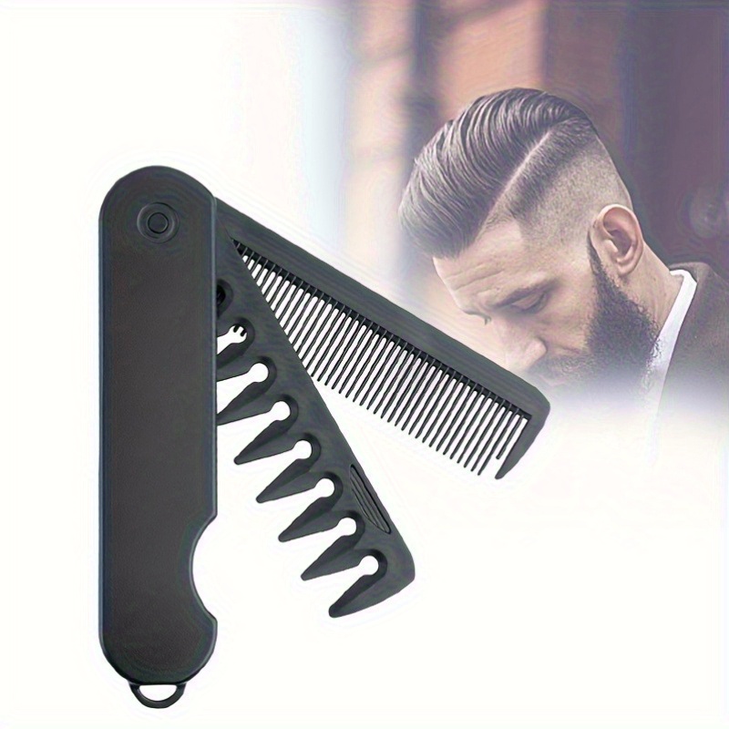 Beard Oil - Многофункциональные портативные складные расчески с широкими