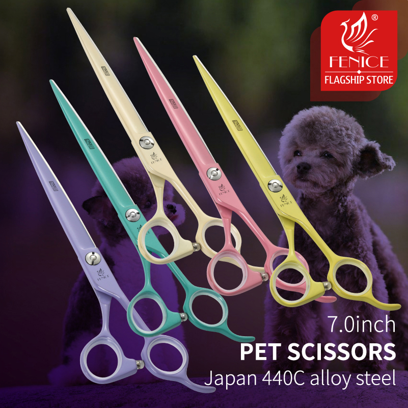 Fenice Jp440c красочные профес – обзор и цена Grooming Scissors